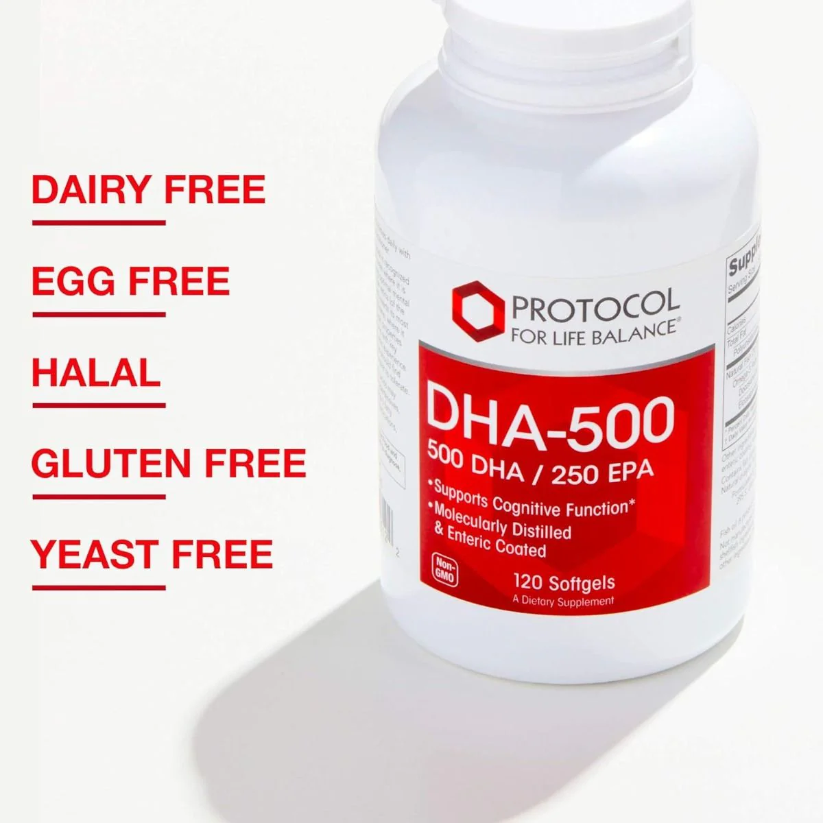 DHA-500 (500 DHA/250 EPA) 120 Softgels - Image 5