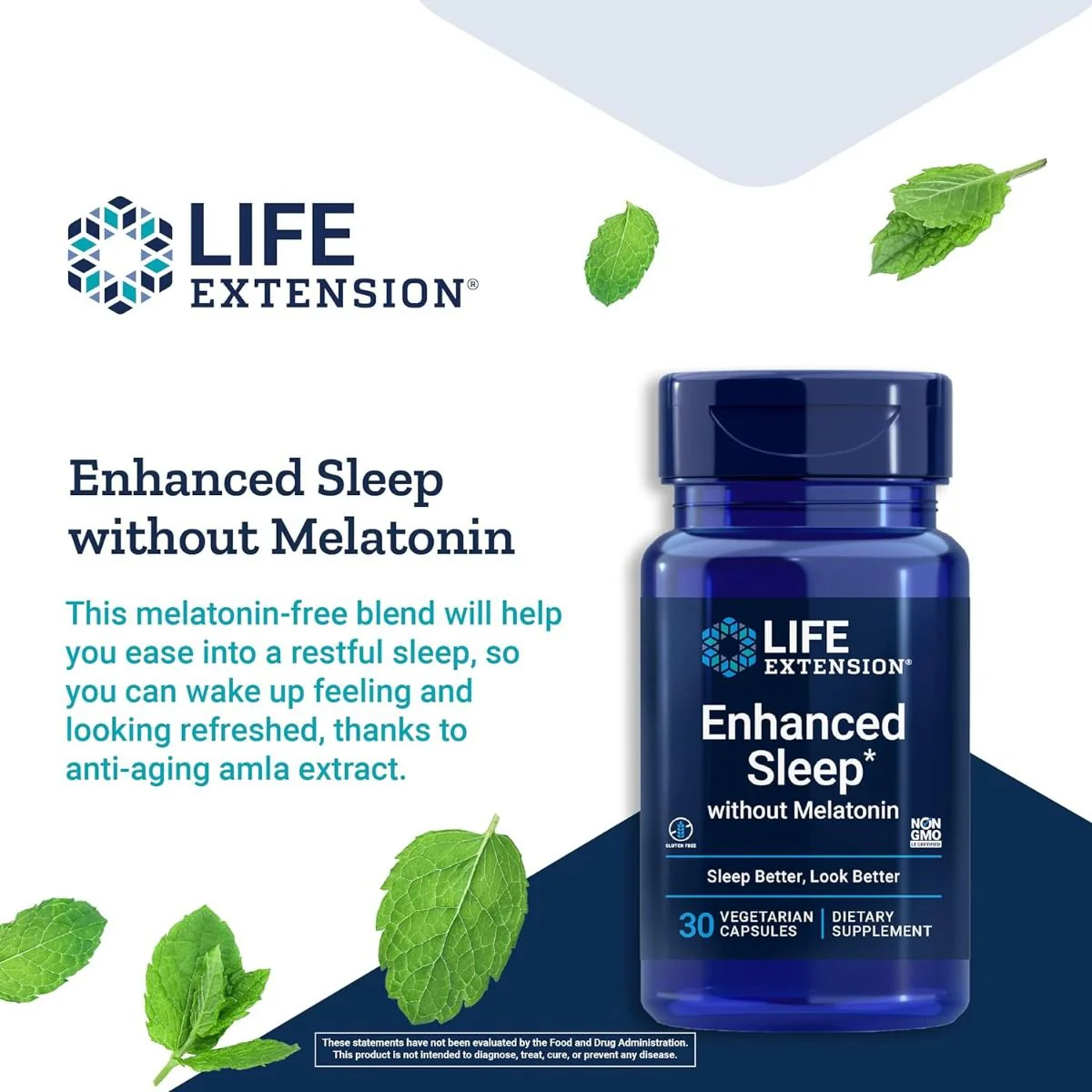 Enhanced Natural Sleep without Melatonin 30 Capsules - Image 4