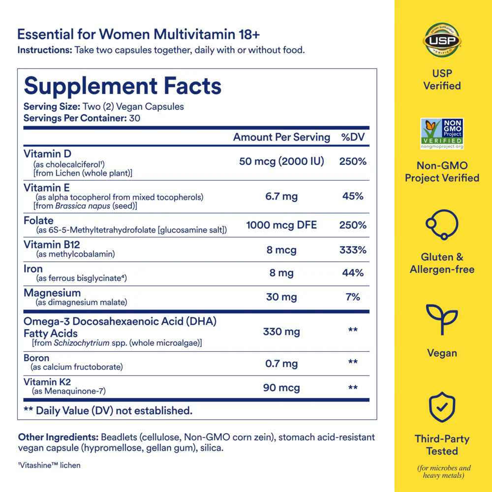 Essential for Women Multivitamin 18+ Mint - Image 3