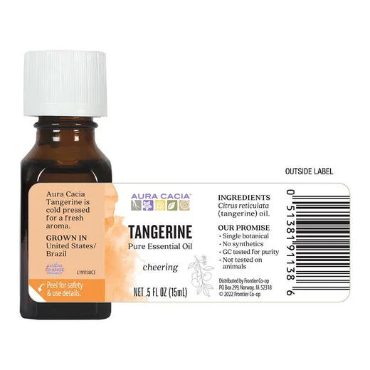 Essential Oil Tangerine .5 Fl. Oz. (15 Ml) Oil - Image 5