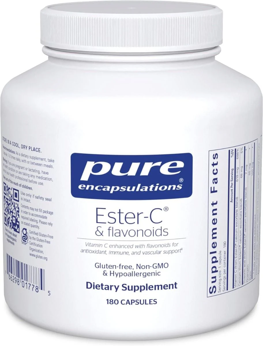 Ester-C & Flavonoids 180 Capsules