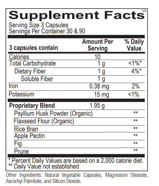 Fiber Plus Capsules 270 Capsules - Image 2