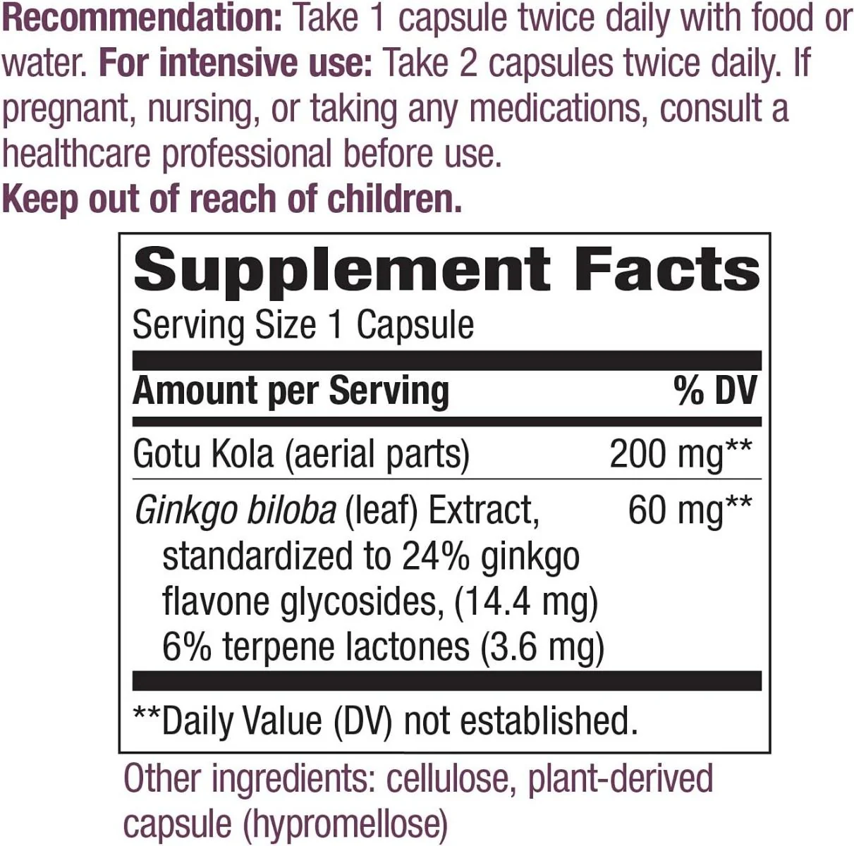 Ginkgo 60Capsules - Image 5