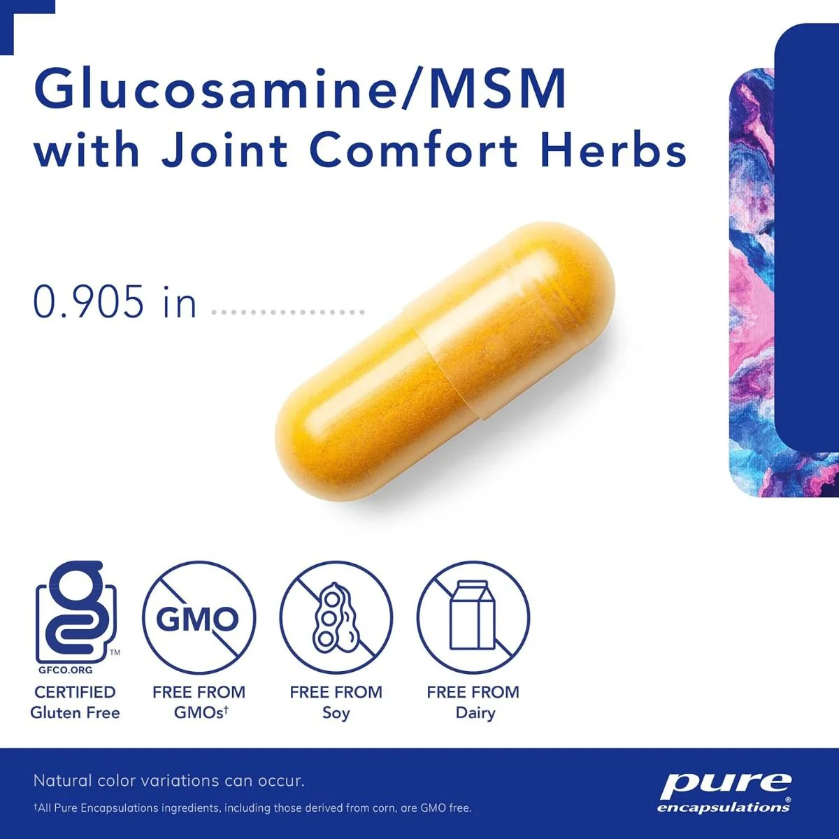 Glucosamine MSM 360 Veggie Caps - Image 3