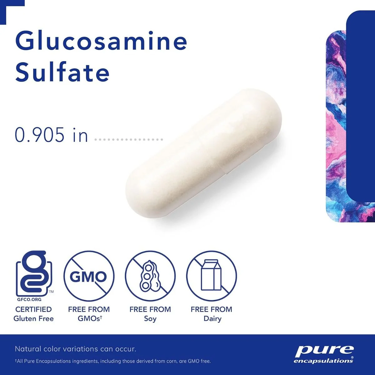 Glucosamine Sulfate 1000 MG 180 Veggie Caps - Image 3