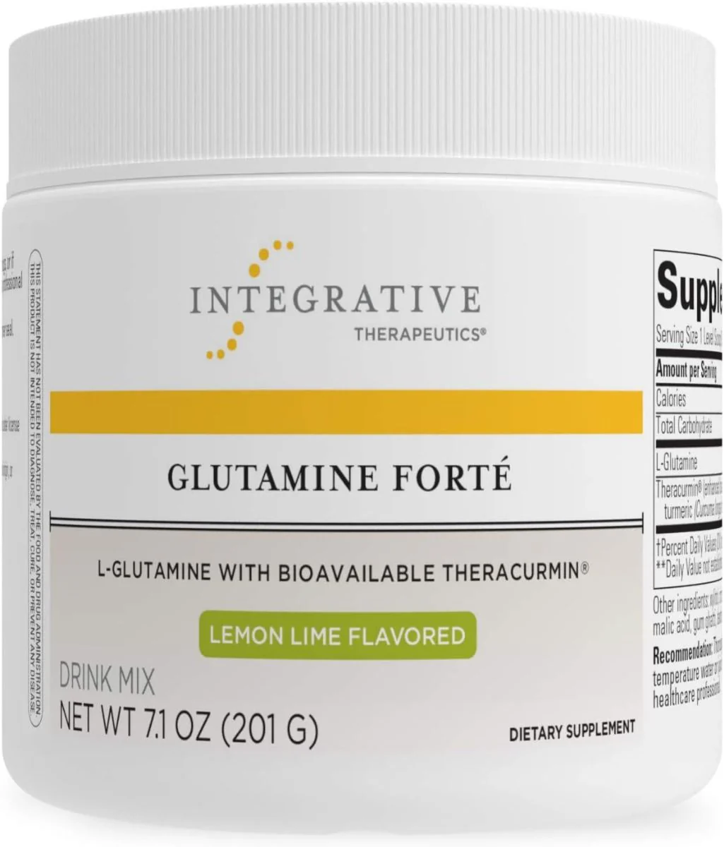 Glutamine Forte 7.1 oz (201 G) Powder Lemon Lime