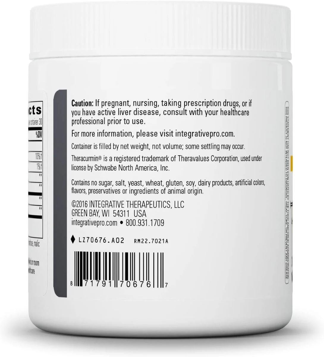 Glutamine Forte 7.1 oz (201 G) Powder Lemon Lime - Image 3