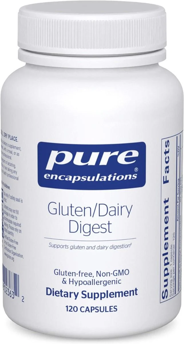 Gluten/Dairy Digest 120 Veggie Caps
