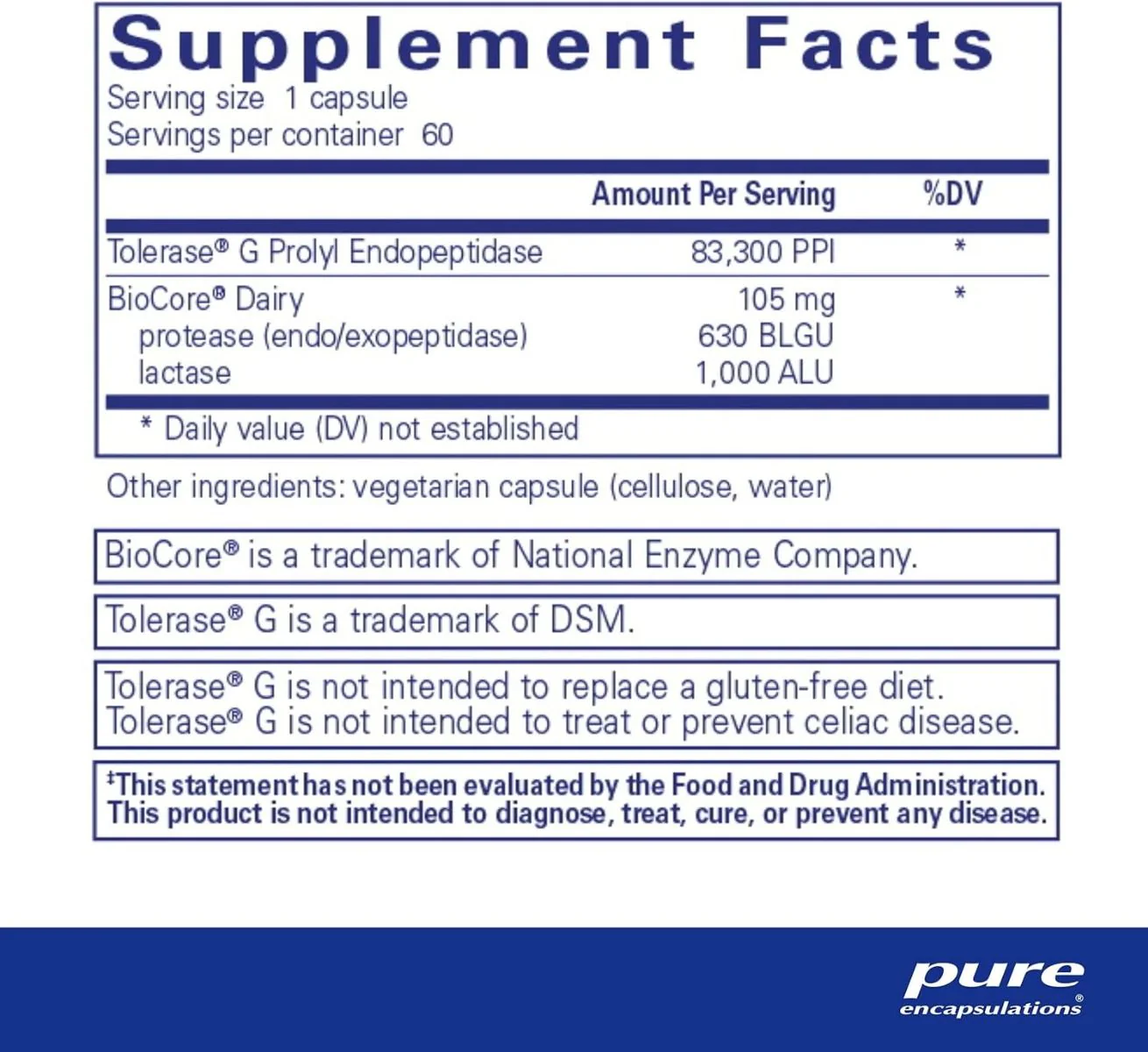 Gluten/Dairy Digest 60 Veggie Caps - Image 2