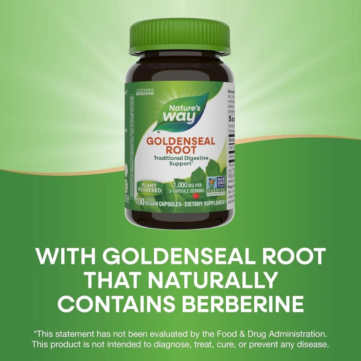 Goldenseal Root 100Capsules - Image 5