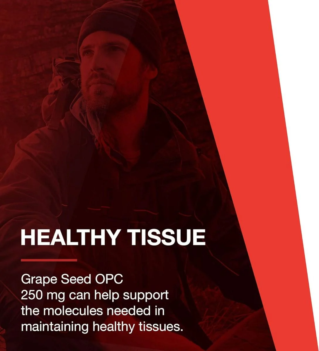 Grape Seed OPC 250 MG 90 Vegan Capsules - Image 3