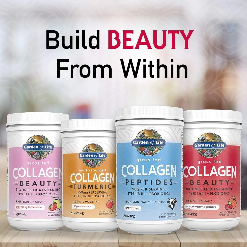 Grass Fed Collagen Peptides 9.87 Oz (280g) Powder Unflavored - Image 7