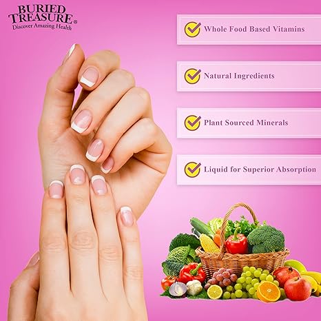 Hair Skin and Nails Complete 16 OZLiquid - Image 2