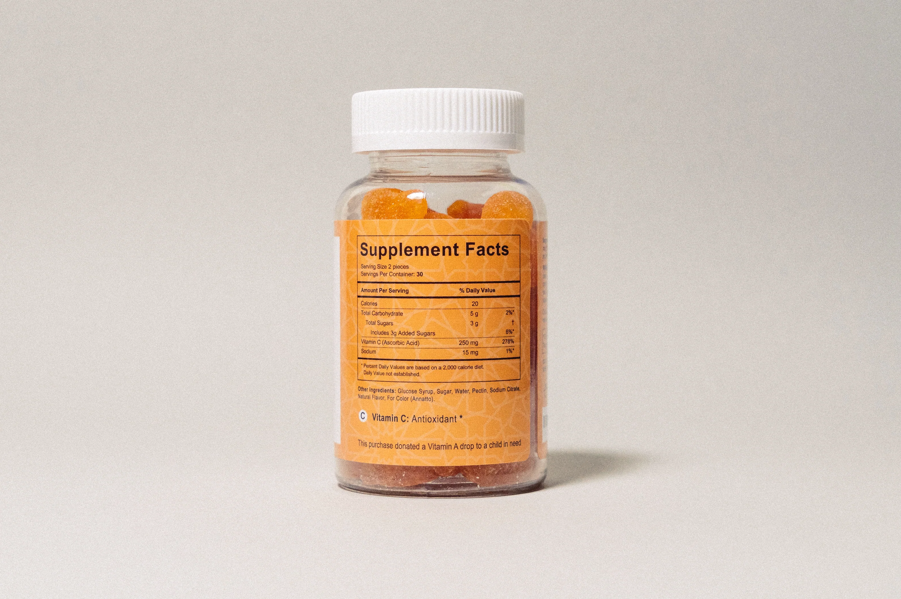 Halal Vitamin C Chewable Gummies - 60 Count | Salaam Nutritionals - Image 3