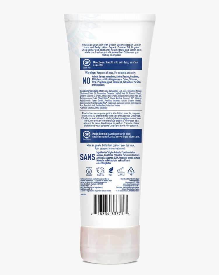 Hand and Body Lotion - Italian Lemon 8 fl. oz Lotion - Image 3