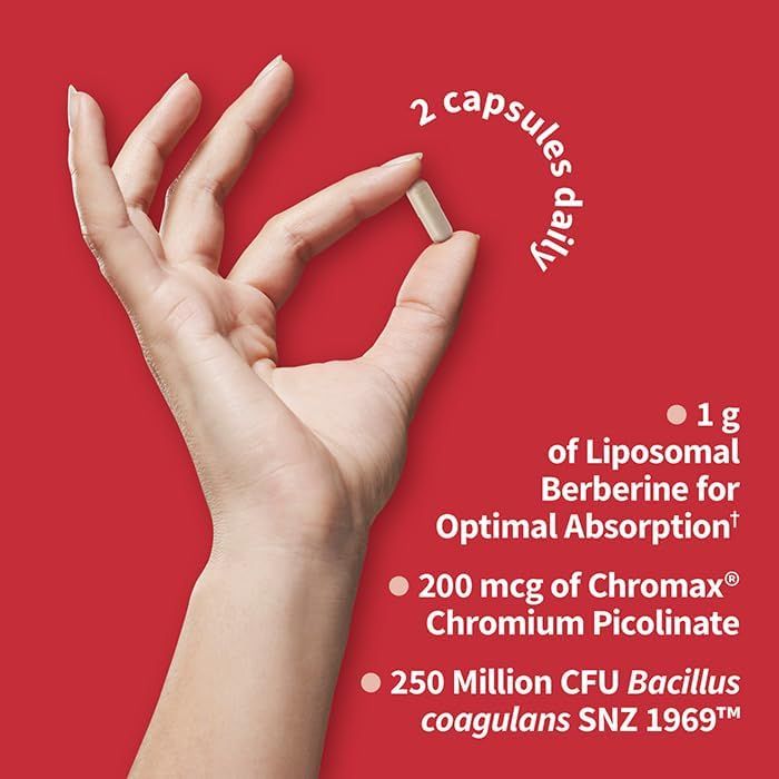 Herbals Liposomal Berberine Vegan Capsules - Image 3