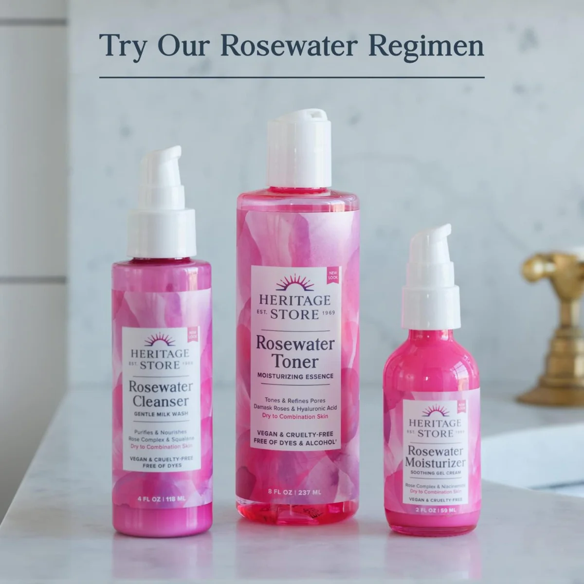 Rosewater and Glycerin Spray - 4 fl oz - Image 5
