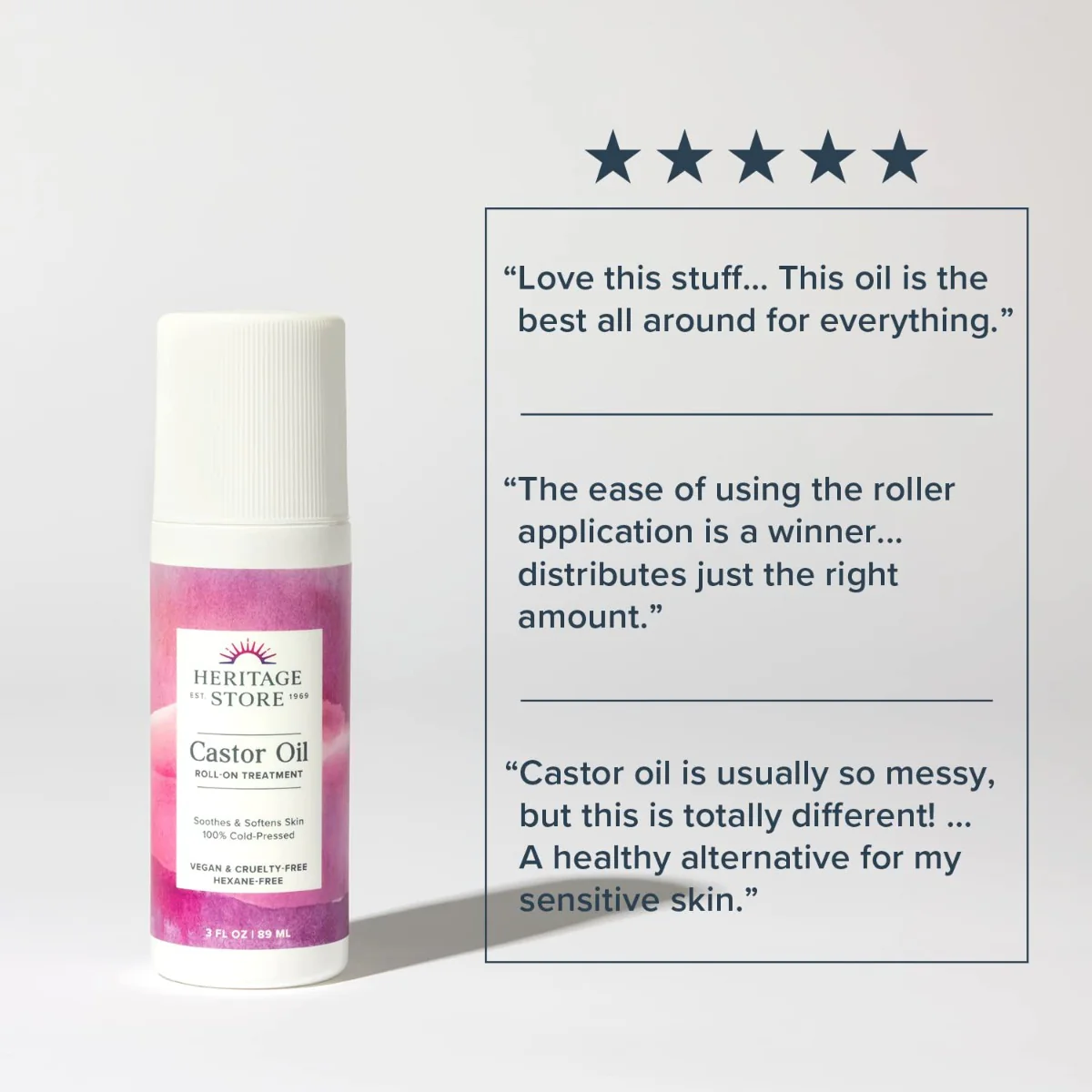 The Palma Christi Castor Oil Roll-On - 3 fl oz - Image 3
