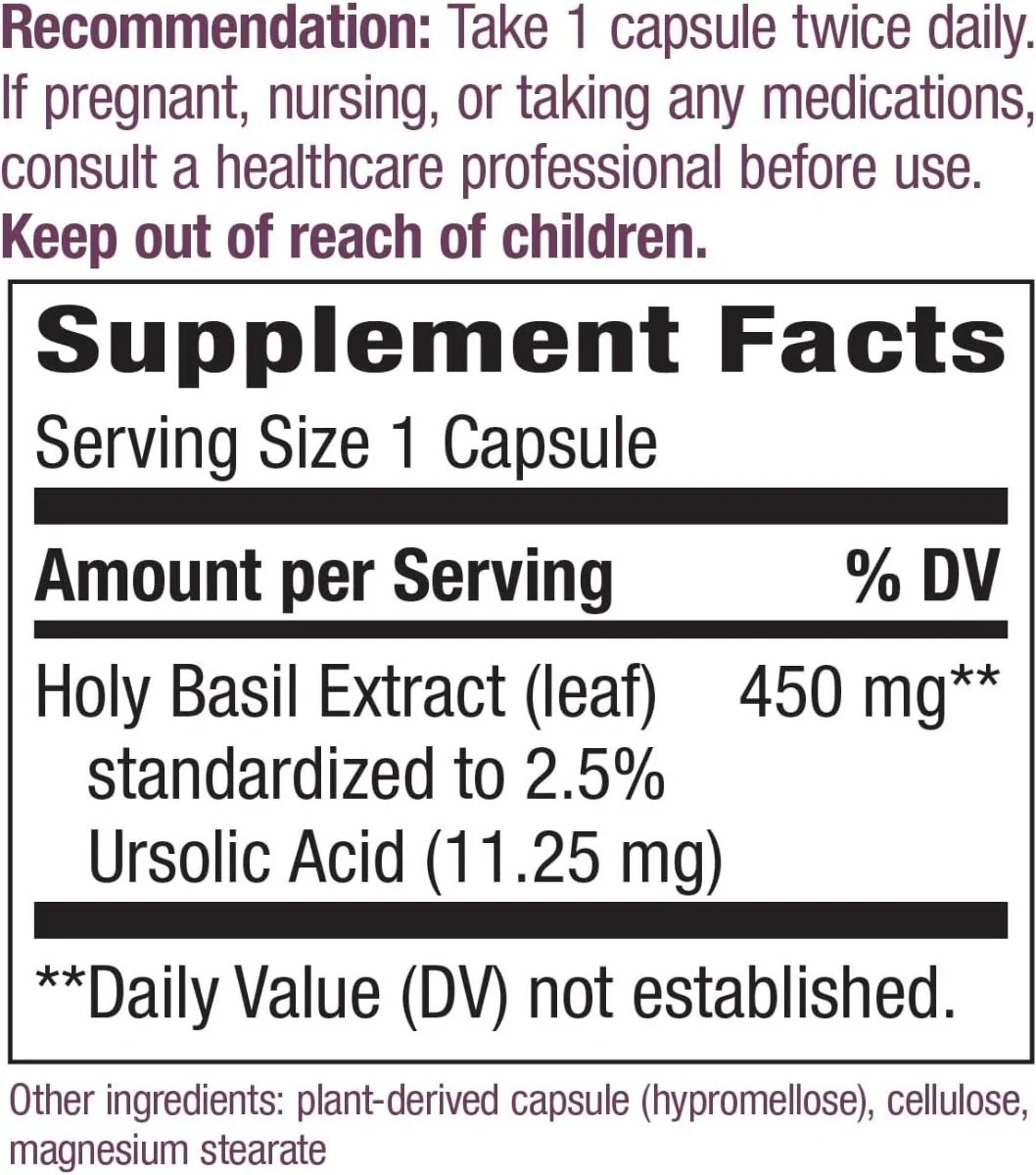 Holy Basil 60Veggie Caps - Image 4