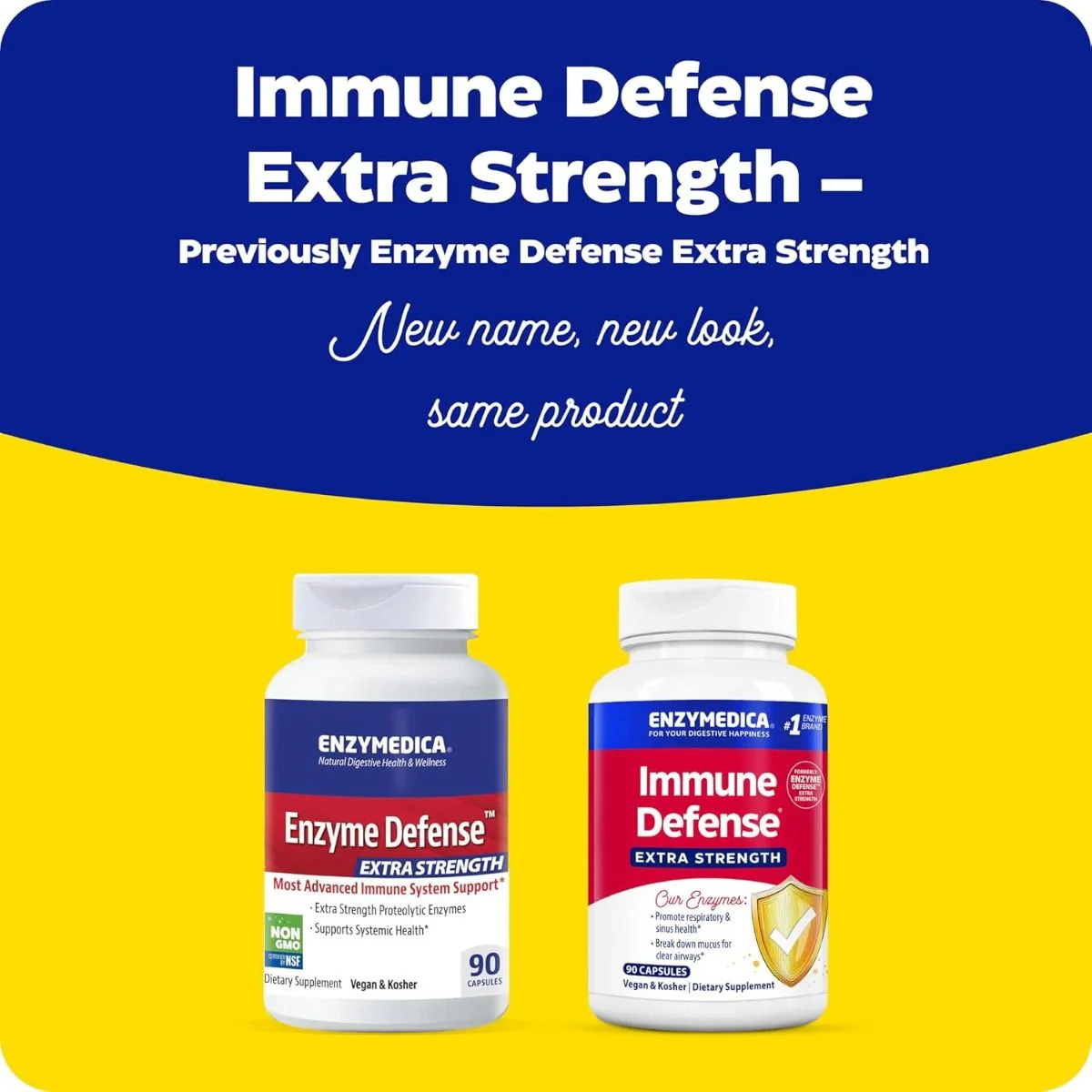 Immune Defense Extra Strength (formerly ViraStop 2X) 90 Capsules - Image 2