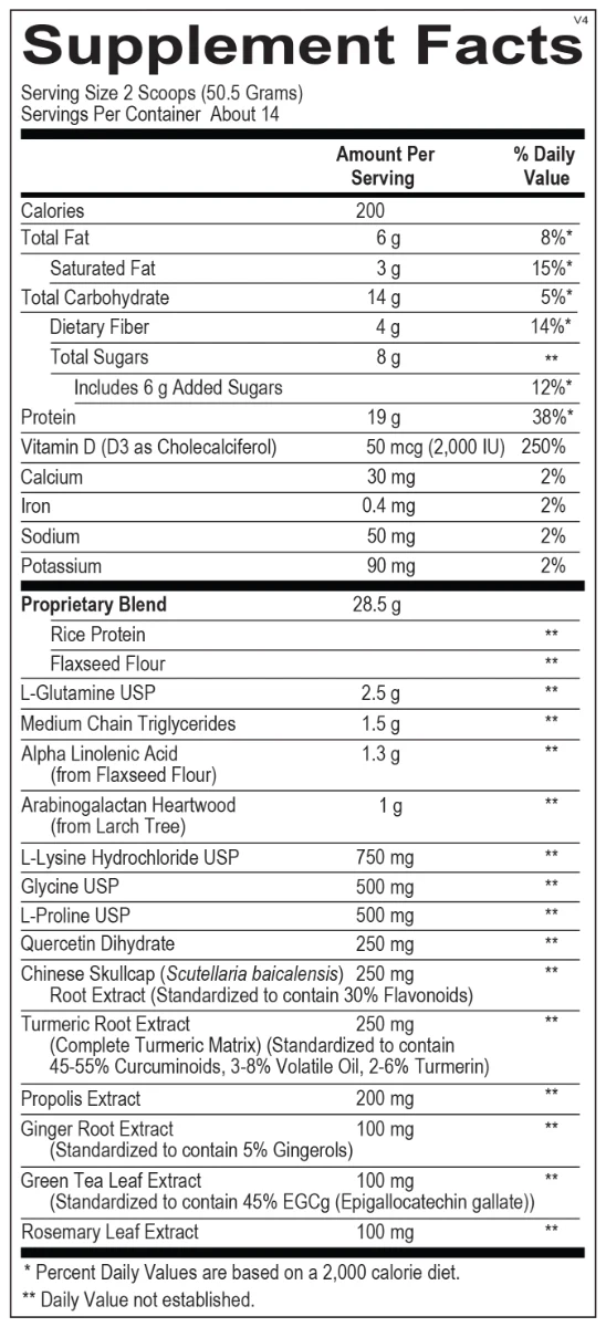 InflammaCORE 1 lb 8.9 Oz Powder Vanilla Chai - Image 2