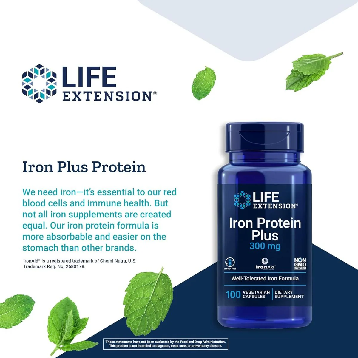 Iron Protein Plus 300 MG 100 Capsules - Image 4