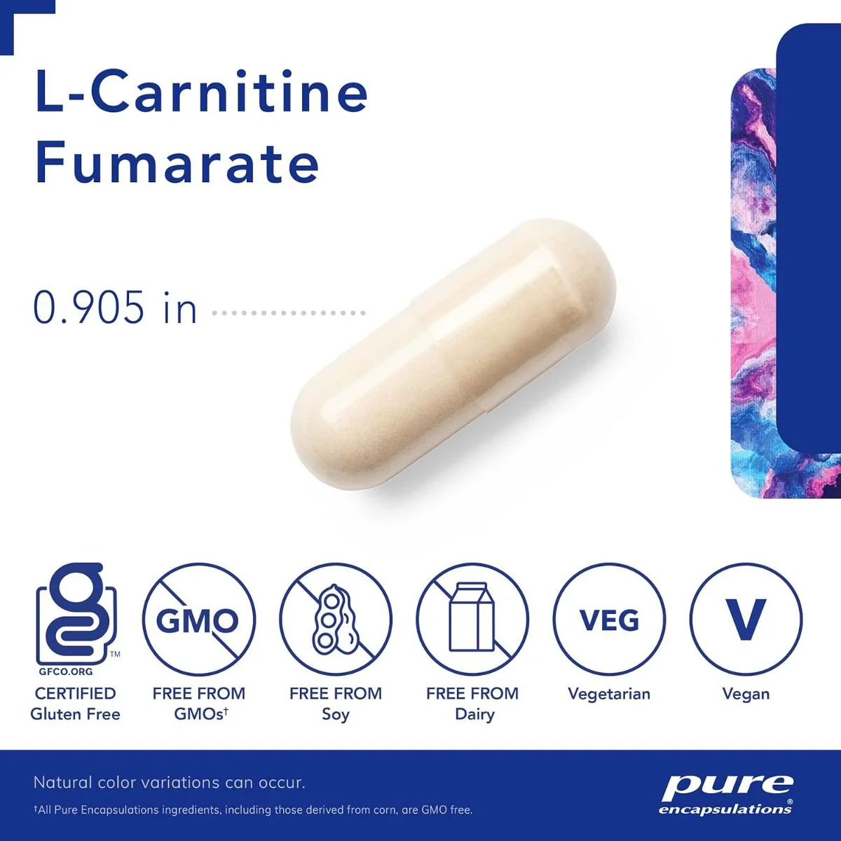 L-Carnitine Fumarate 340 MG 120 Capsules - Image 3
