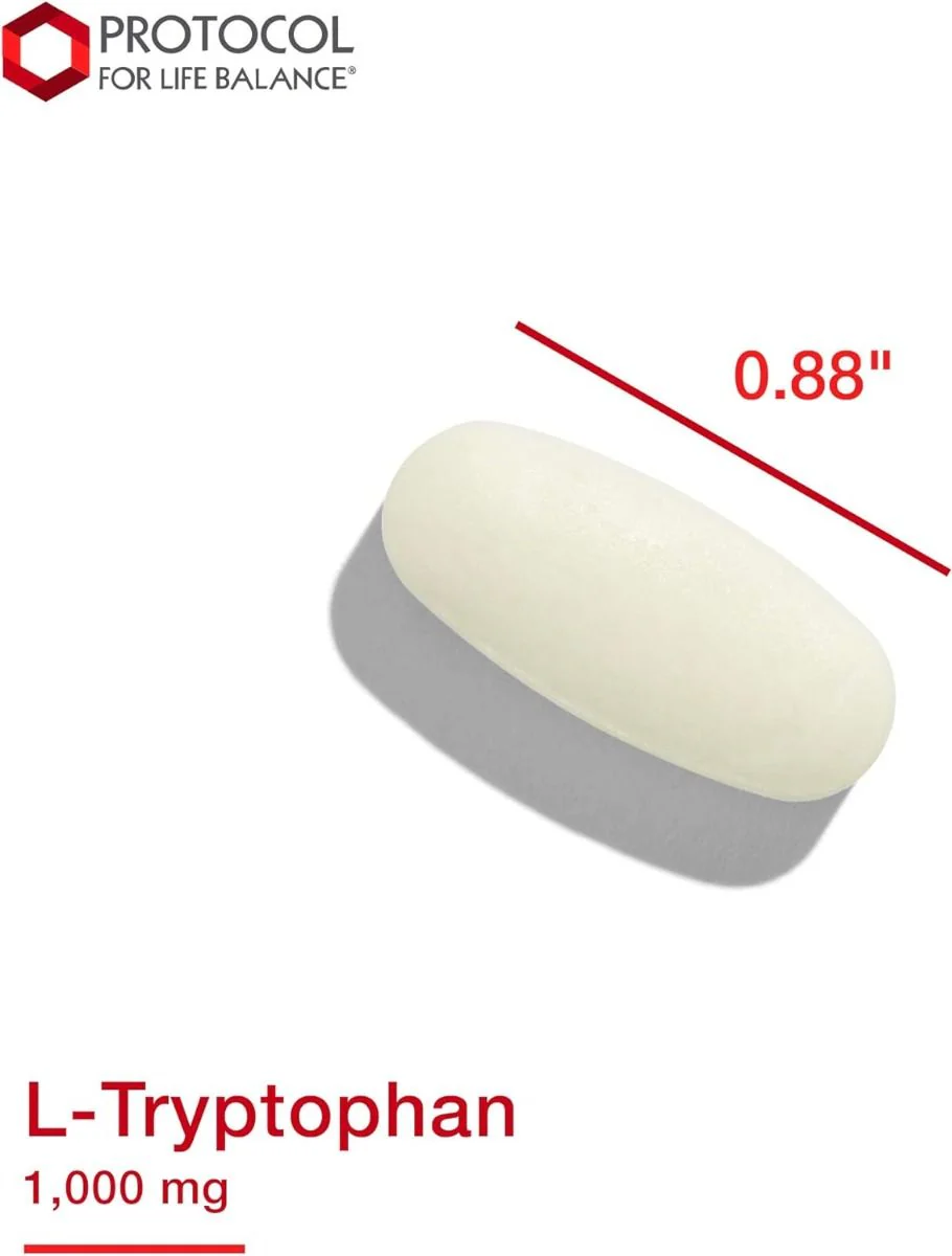 L-Tryptophan 1000mg 60Tablets - Image 7