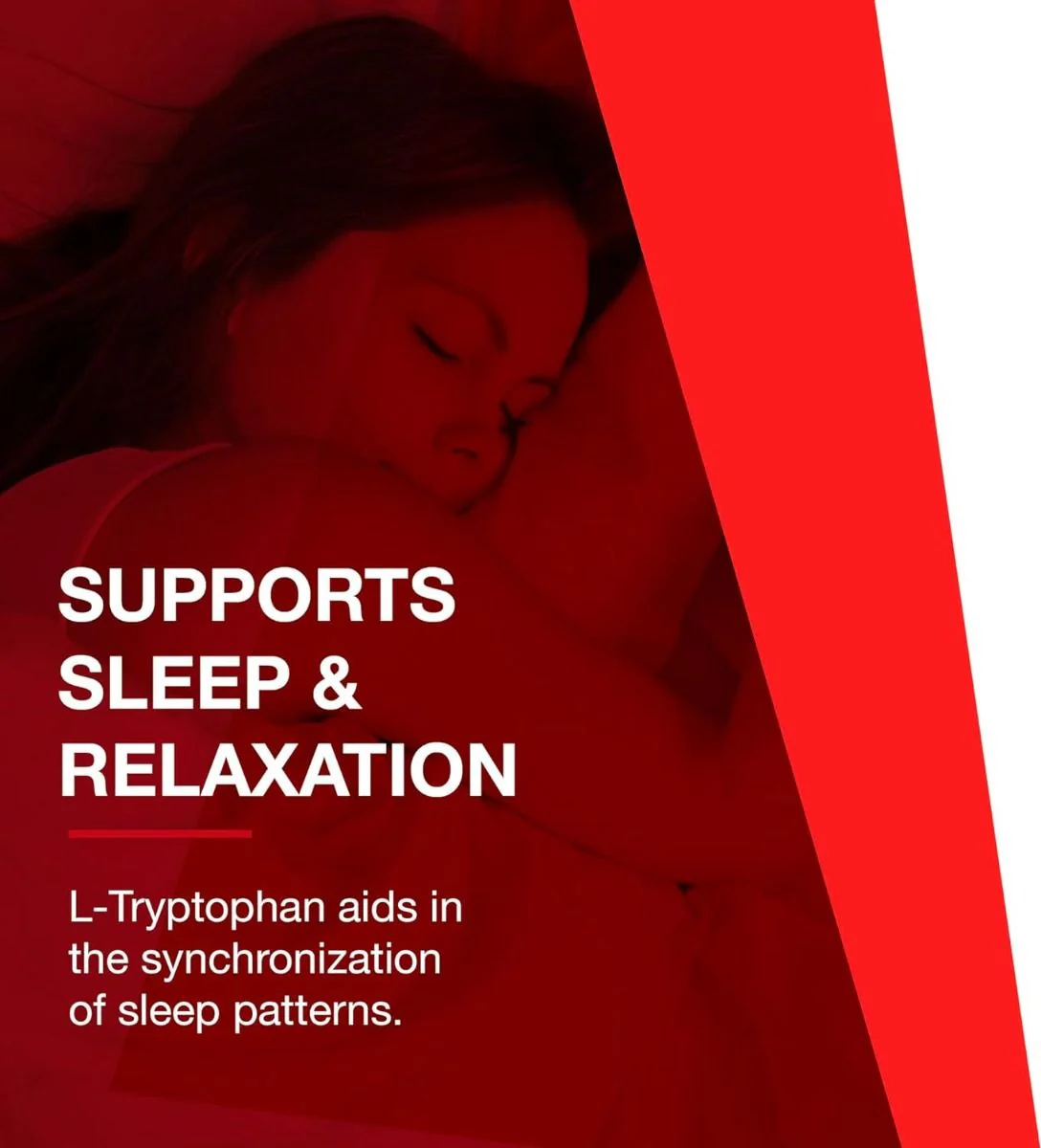 L-Tryptophan 500mg 120 Capsules - Image 8