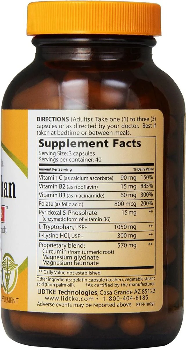 L-Tryptophan Complete Capsules - Image 5