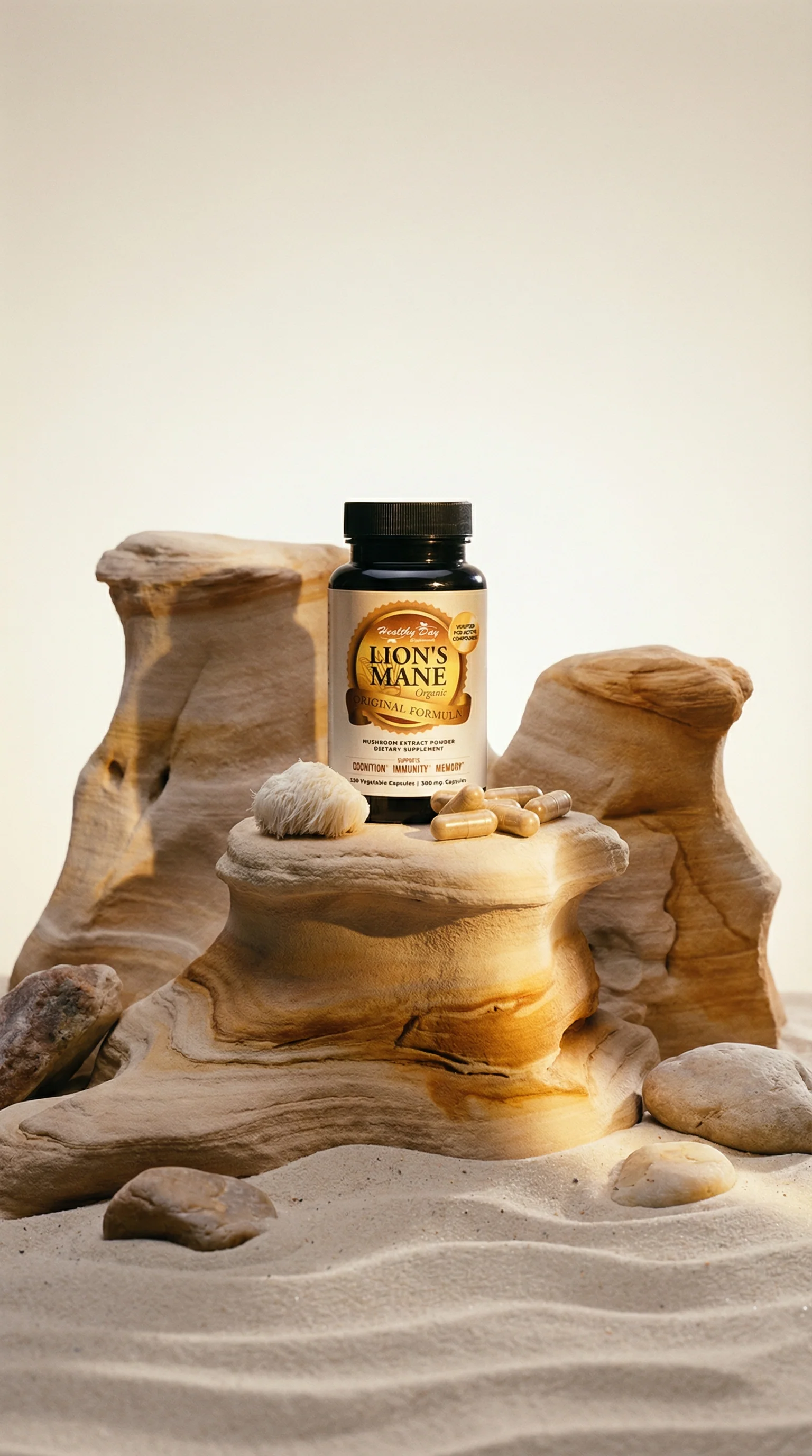 Lion’s Mane Mushroom Capsules – Supports Focus, Memory & Mental Clarity - Image 9