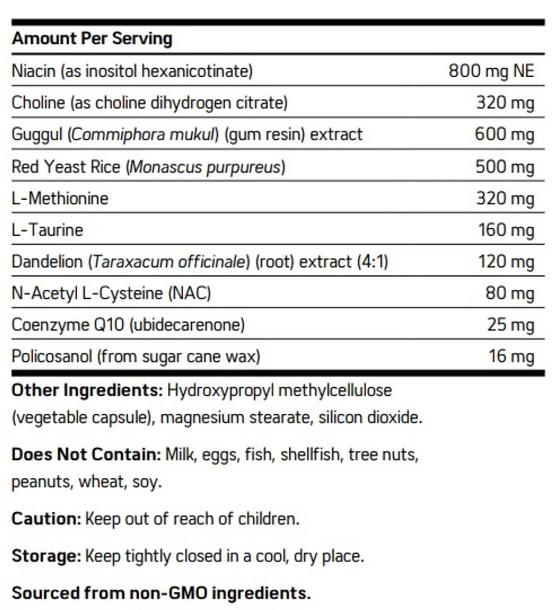 Lipid Factors 120 Veggie Caps - Image 2