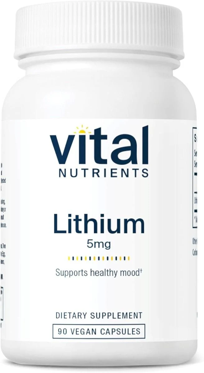 Lithium Orotate 5 MG 90Veggie Caps