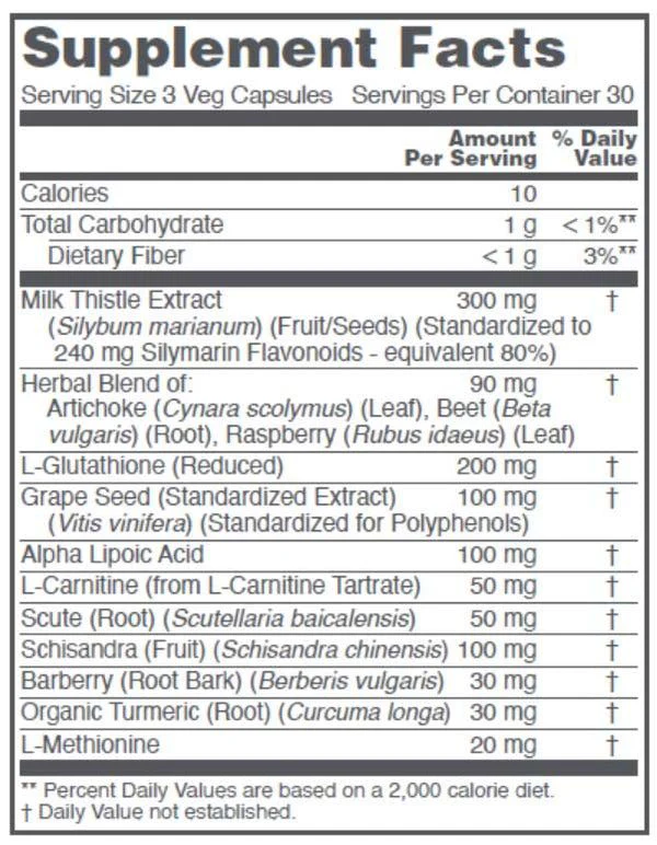 Liver Detox 90 Veggie Caps - Image 2