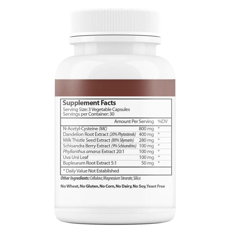 Liver / Kidney Detox 90 Veggie Caps - Image 3