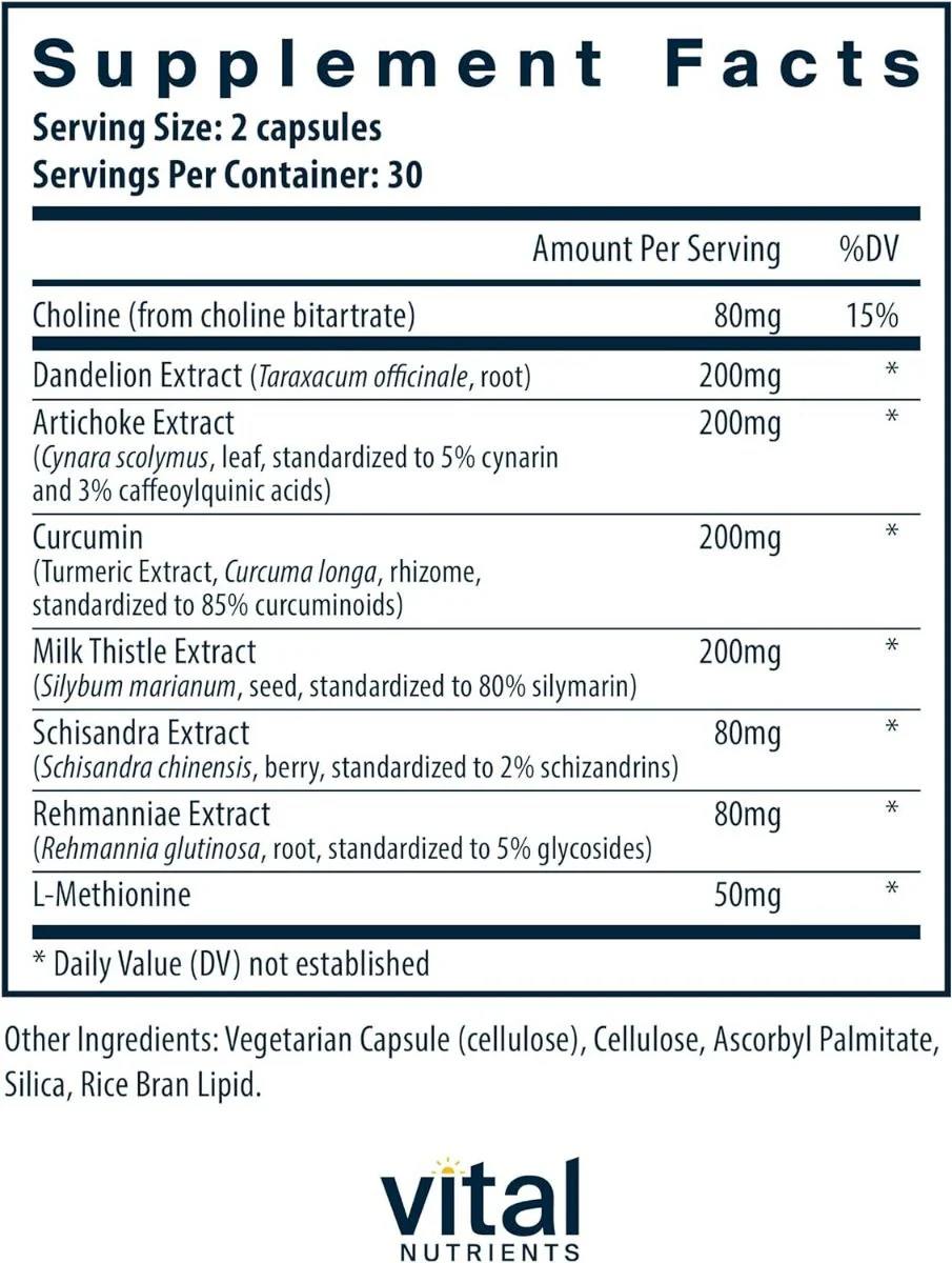 Liver Support 60 Capsules - Image 2