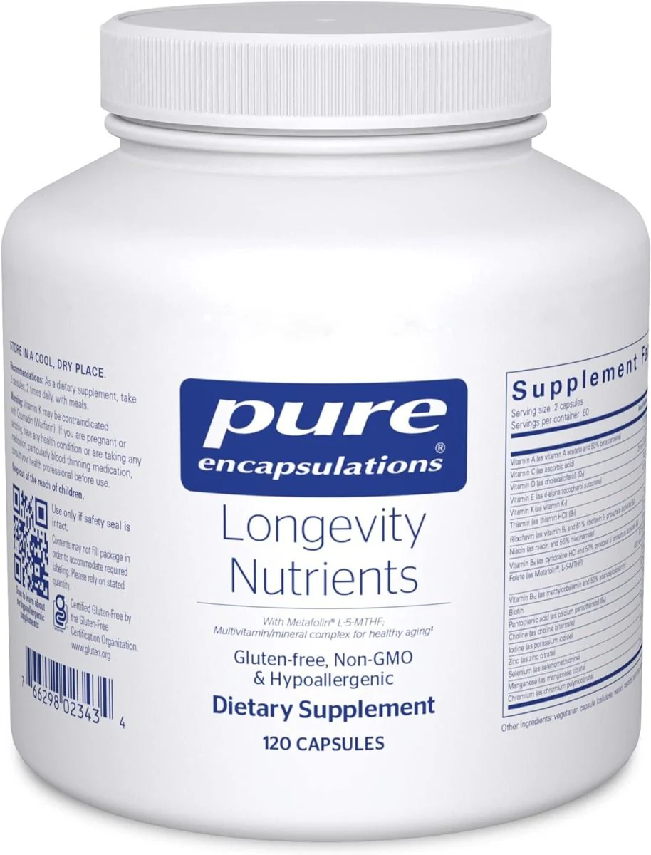 Longevity Nutrients 120 Capsules