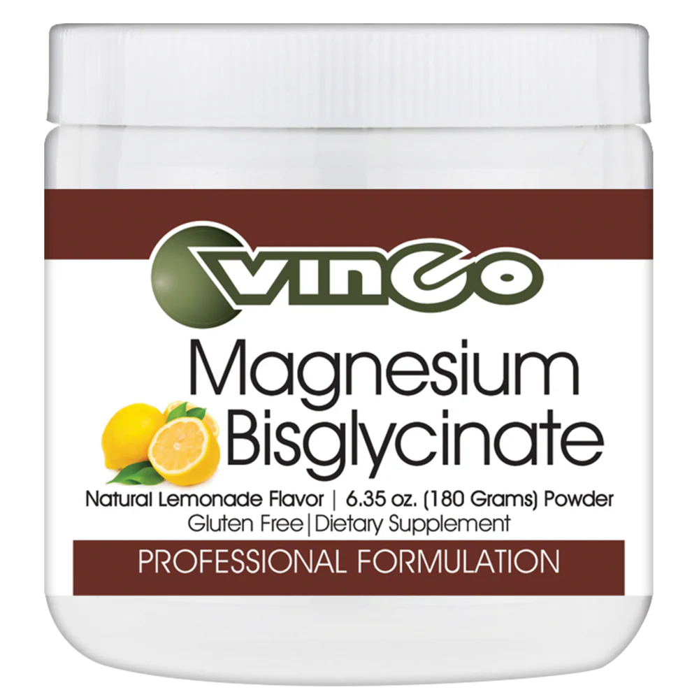 Magnesium Bisglycinate 6.35 oz (180 g) Powder Lemonade