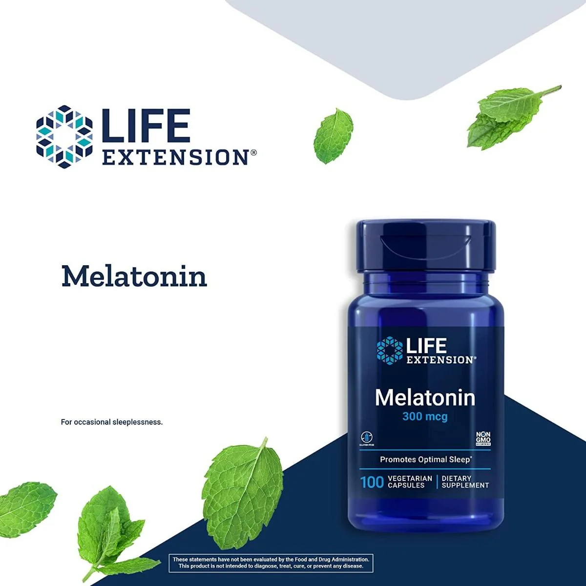 Melatonin 300 MCG 100 Veggie Caps - Image 8
