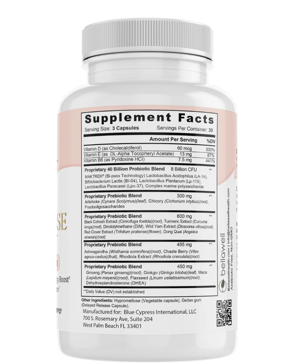 Menopause Support: - A Thoughtful Blend of Ingredients by Bellawell - Image 2