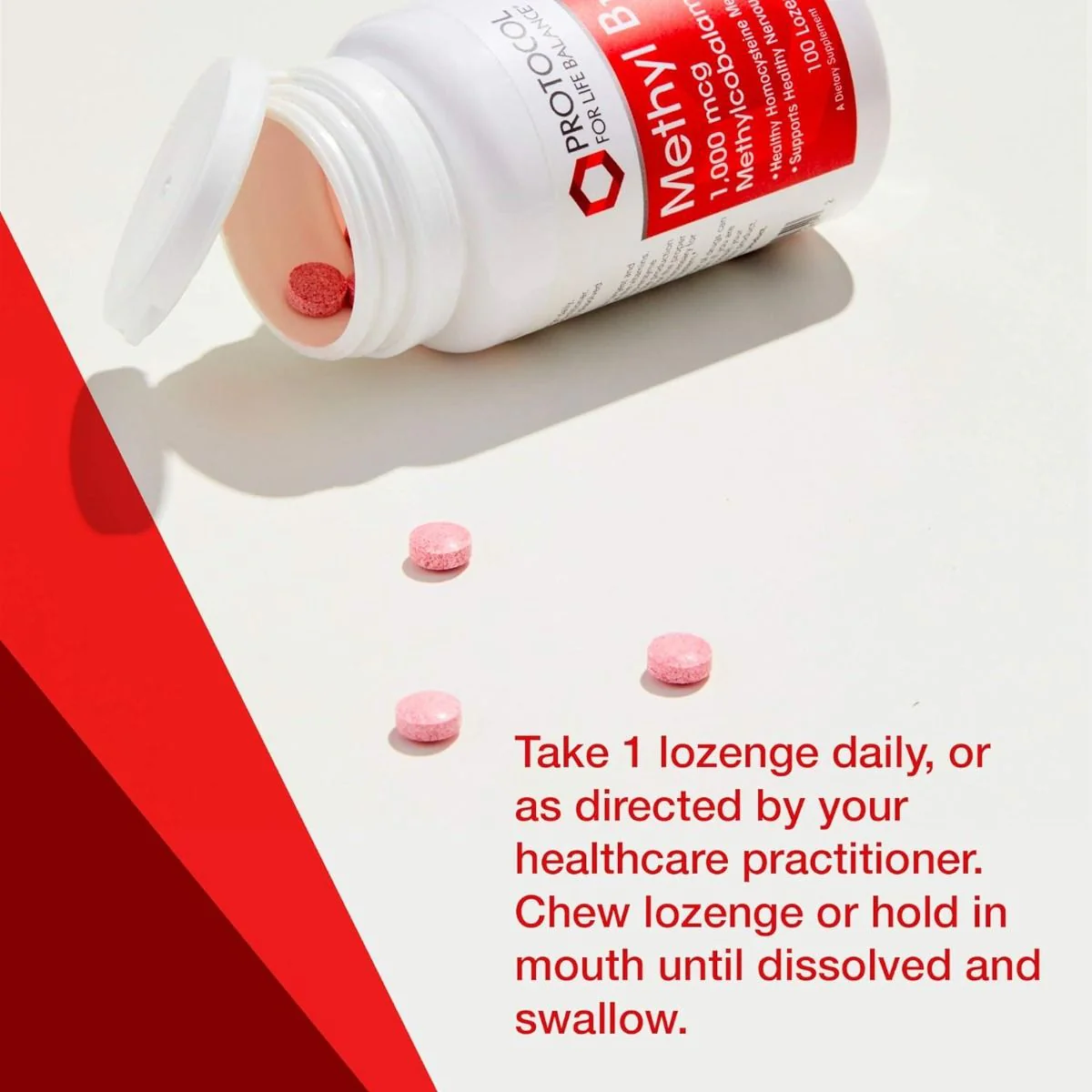 Methyl B-12 1000 MCG 100 Lozenges - Image 3