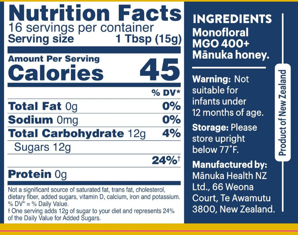 MGO 400+ Manuka Honey - Image 3