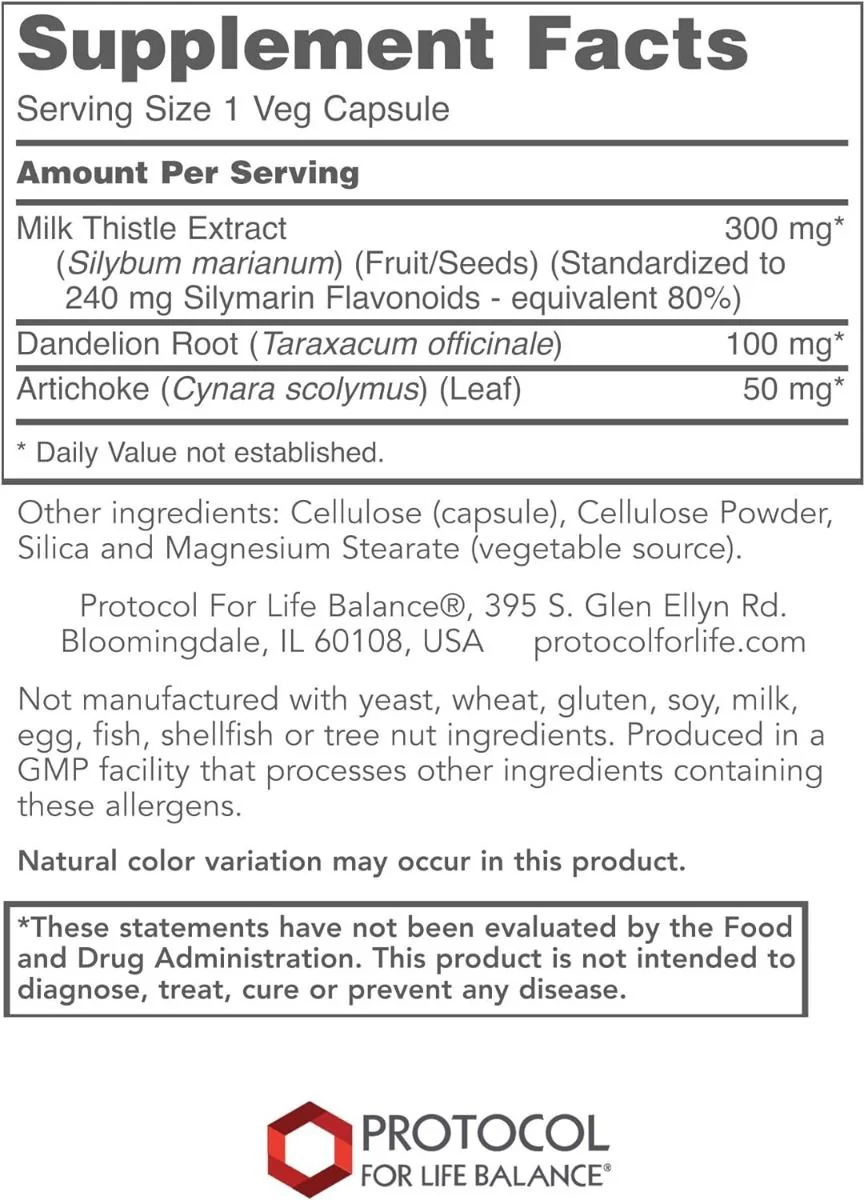 Milk Thistle Extract 300 MG 90 Vegan Capsules - Image 2