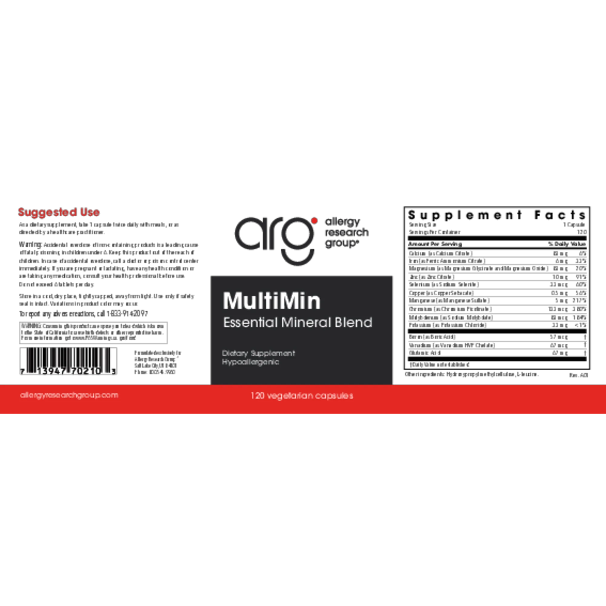 MultiMin 120Veggie Caps - Image 2