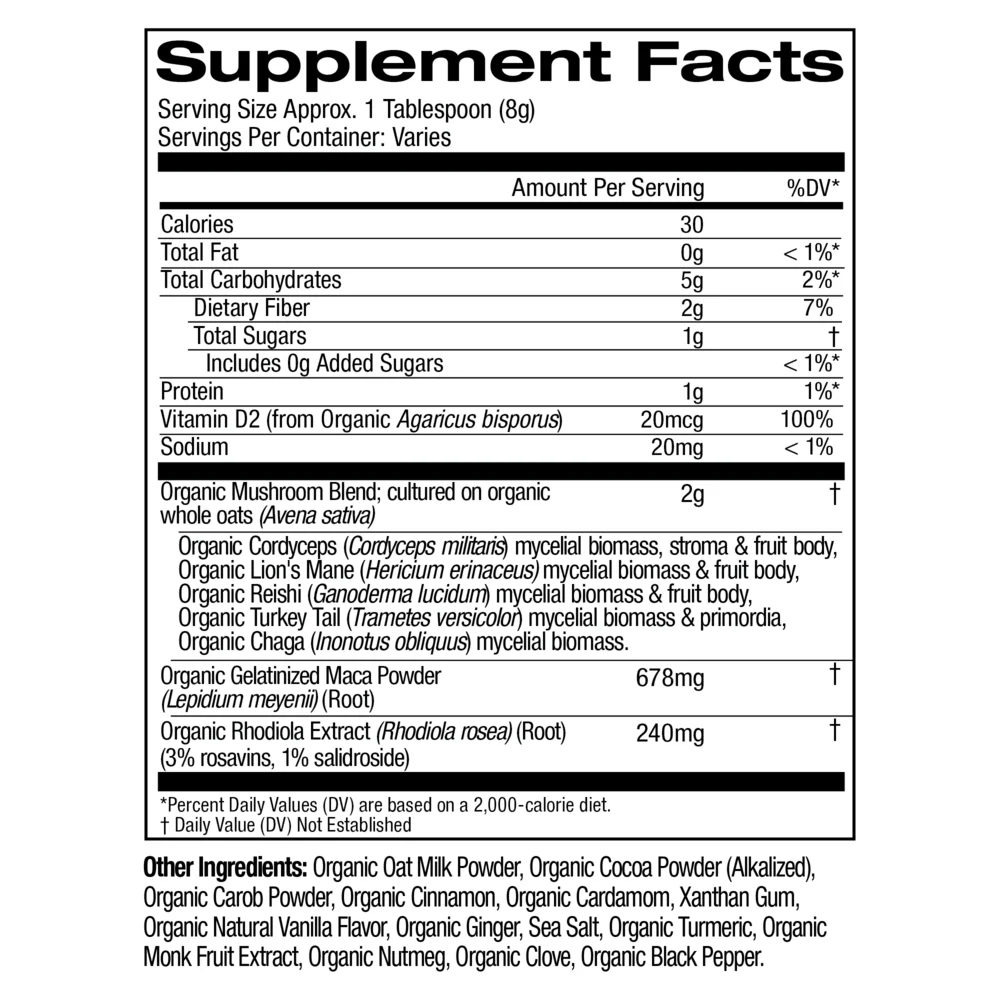 Mushroom Morning Energy Blend Powder - Image 3