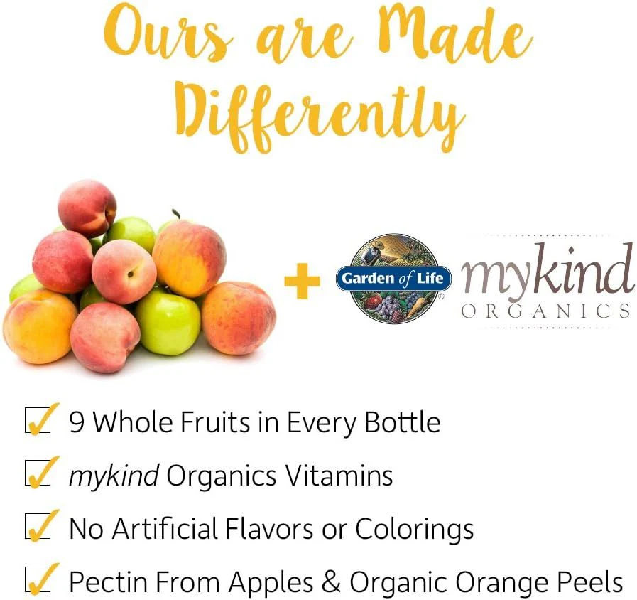 Mykind Organics Women's Multi 40+ Gummies Vegan Gummies Berry - Image 2