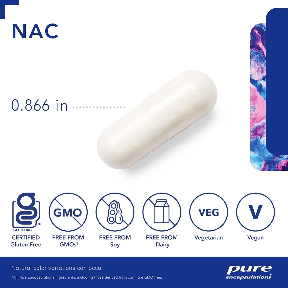 NAC 600 MG 360 Veggie Caps - Image 3
