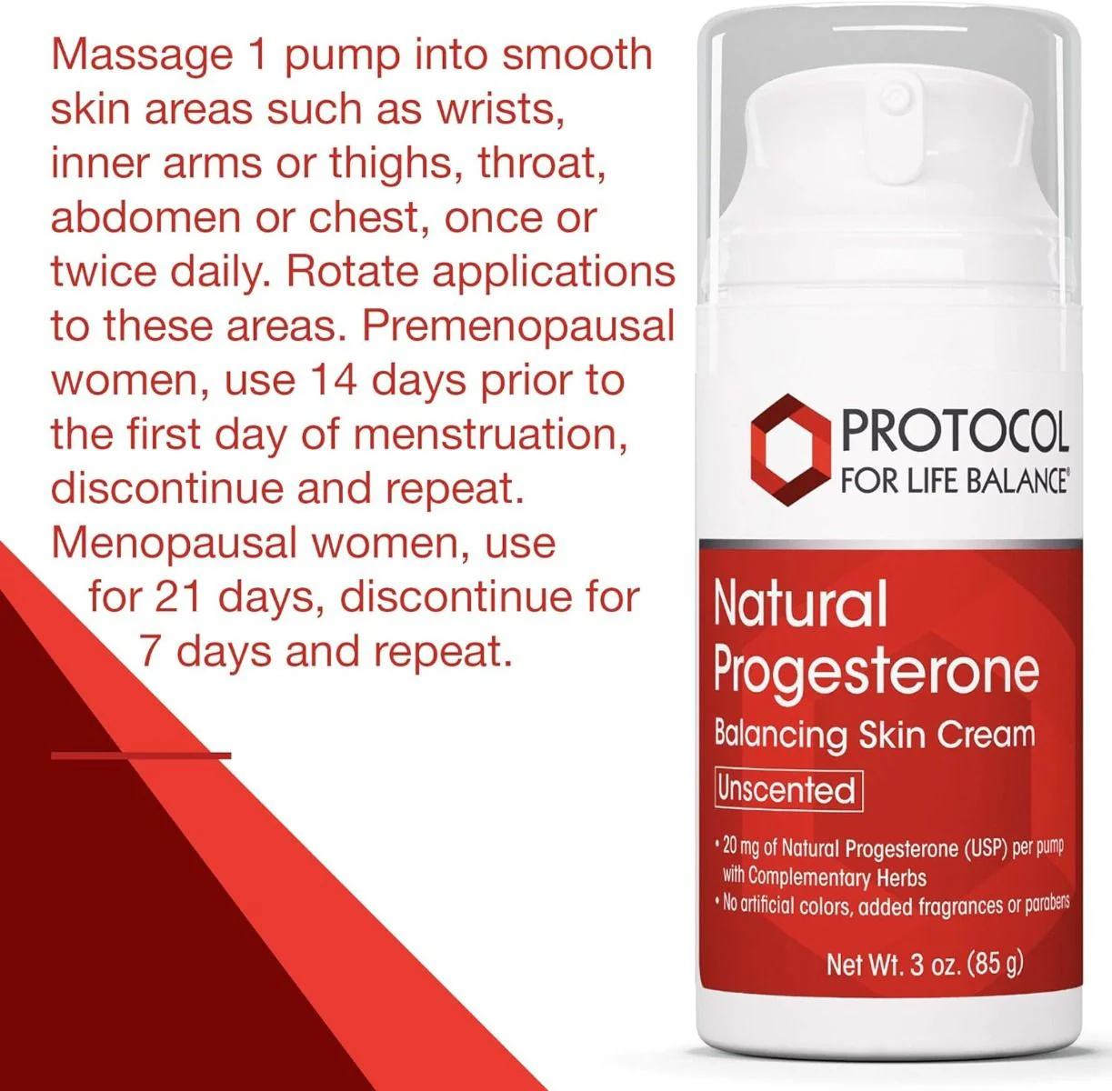 Natural Progesterone Liposomal Skin Cream 3 Oz. - Image 3