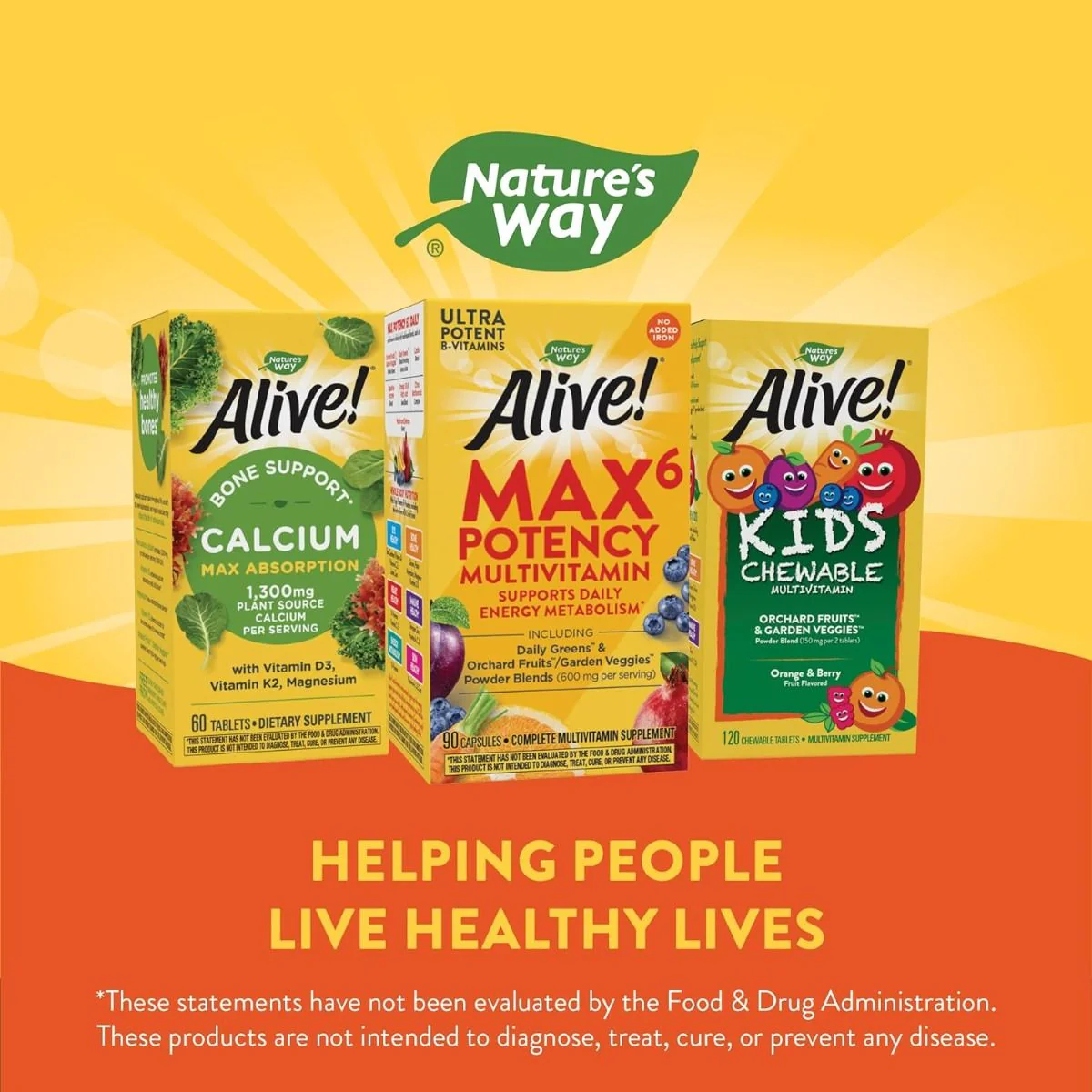 Alive! Max6 Potency (No Iron) 90 Veggie Caps - Image 6