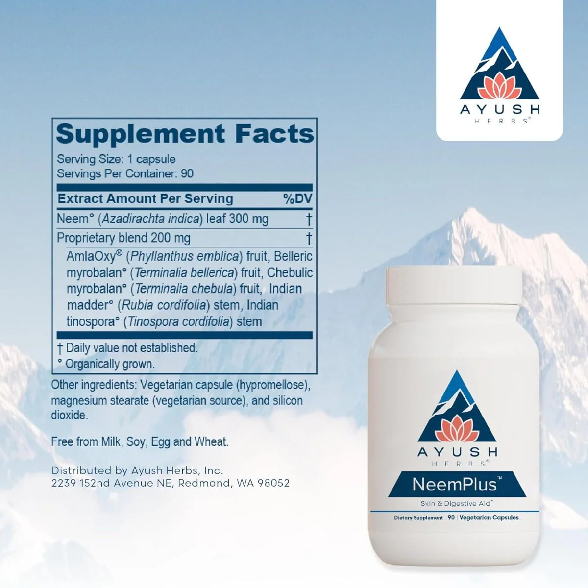 Neem Plus 90Veggie Caps - Image 6